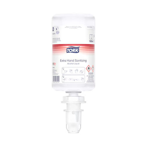 Afbeelding van Tork S4 Alcohol Extra Liquid Handdesinfectie 6x1000ml