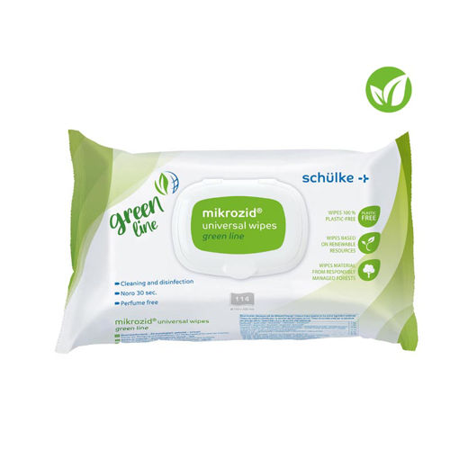 Afbeelding van Schulke Mikrozid® Universal Wipes GreenLine 6x114 stuks