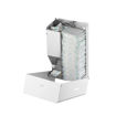 Mediclinics Maandverband- & tampondispenser klein RVS Wit