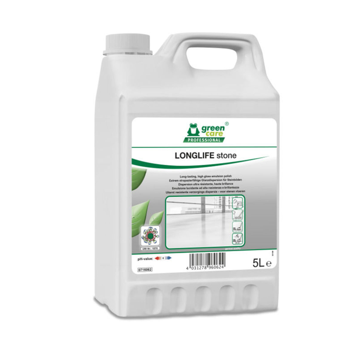 Green Care Professional Longlife Stone 2x5 ltr onderhoudsemulsie voor natuur- en kunststenen vloeren