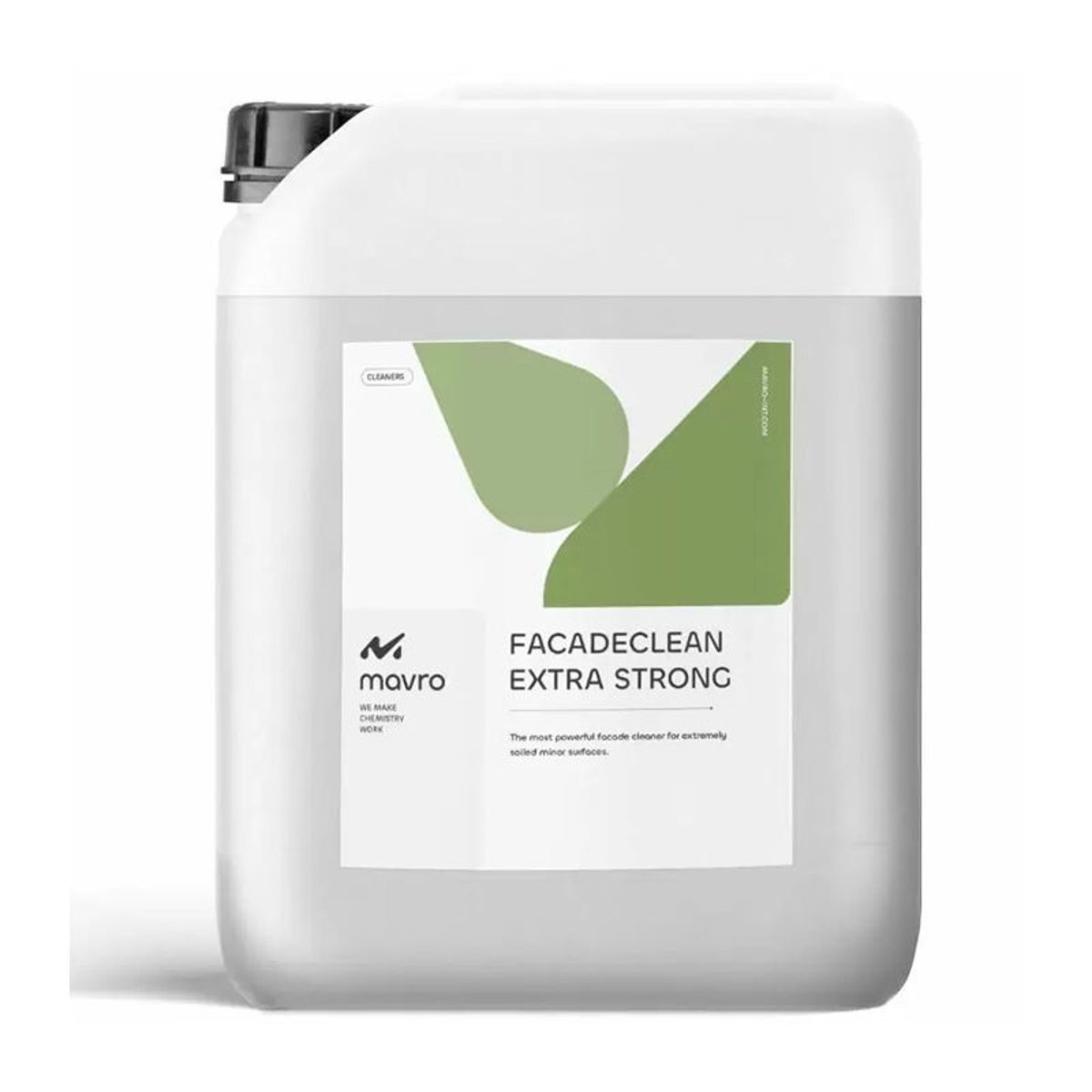 Mavro Facadeclean Extra Strong 10 ltr gevelreiniger voor extreem vervuilde minerale ondergronden