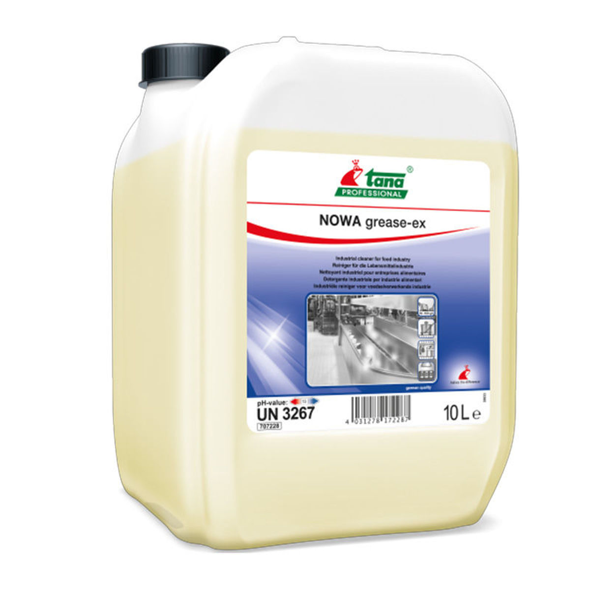 Tana Professional NOWA Grease-Ex 10 ltr industriële ontvetter