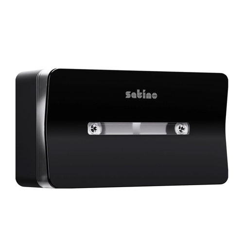 Afbeelding van Satino CF2 Toiletpapier Smart Hyginity Dispenser Zwart