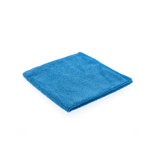 Afbeelding van Microvezeldoek 40 gram 38x38 cm Blauw Doos 10x10 st.