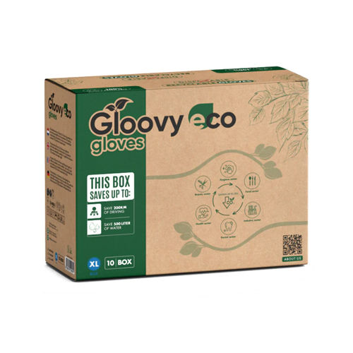 Handschoen Hygiëne Gloovy Eco Gloves maat XL 100 stuks