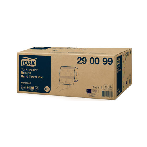 Afbeelding van Tork H1 Handdoek Rol 2lgs Naturel 6x625 stuks