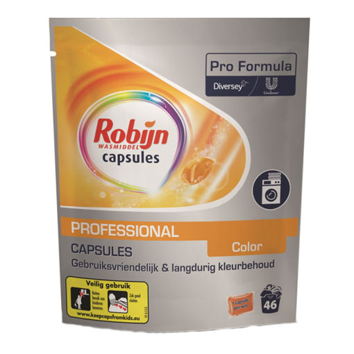 Afbeelding van Robijn Pro Formula Wasmiddel Capsules Color 6x46 stuks