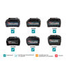 Makita Schrob- en Polijstmachine XGT 2 x 4,0Ah & snellader