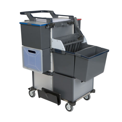 Afbeelding van Vileda Shopster Materiaalwagen Shopster Twix pers