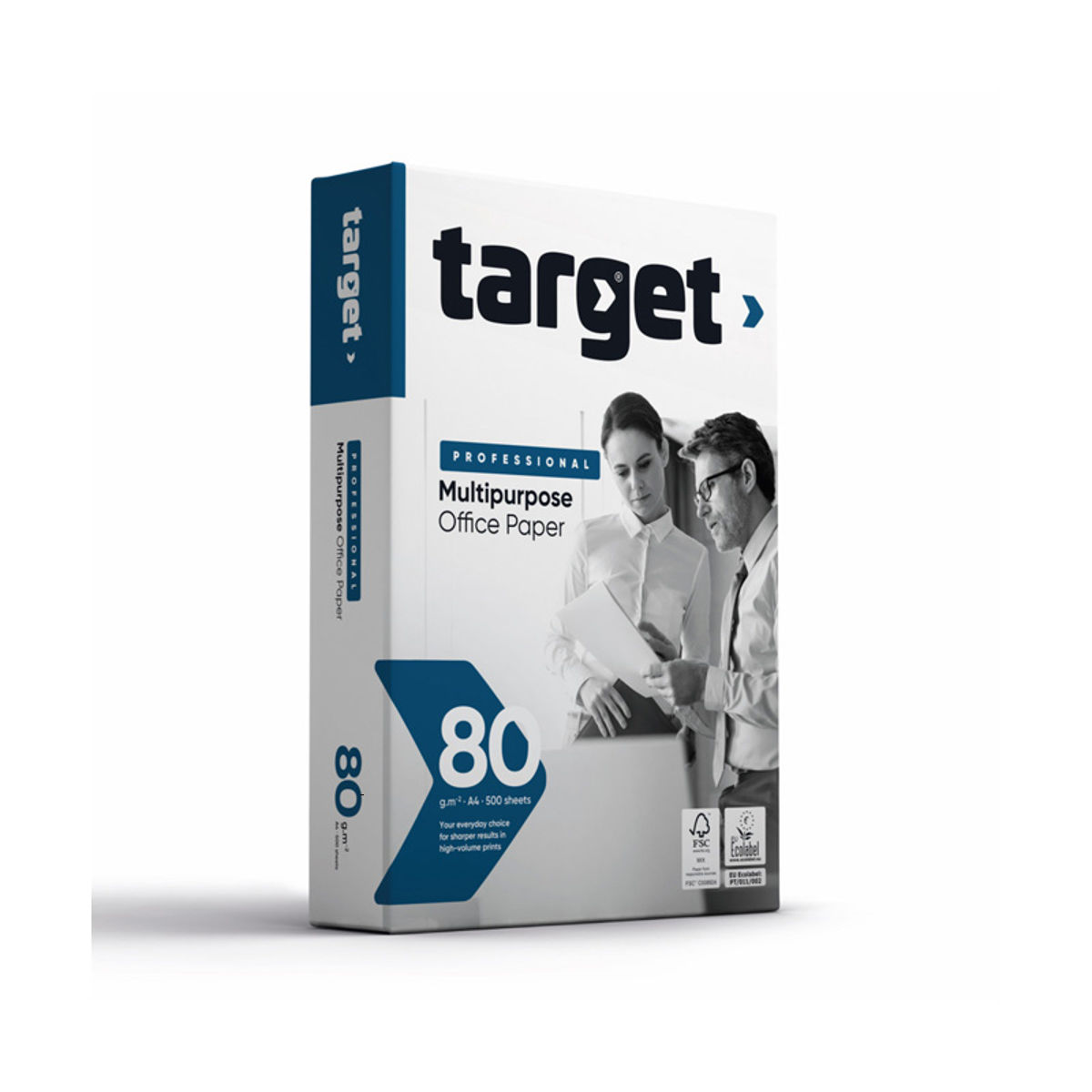 Afbeelding van Target Profesionnal Printpapier A4 80 g/m² 5x500 vel wit