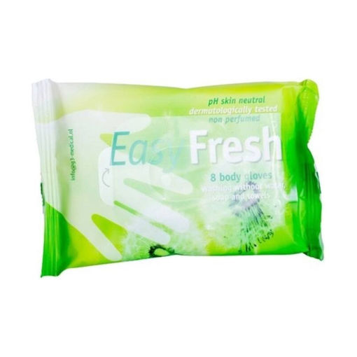 Afbeelding van EasyFresh Vochtige Washandjes Doos 30 x 8 stuks