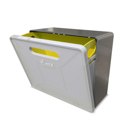 Afbeelding van Vileda Shopster Uitklapbare Box met inzet Geel