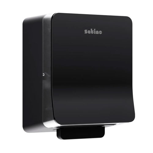 Satino SYS1 Handdoekrol Hyginity Dispenser Autocut Zwart