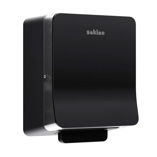 Satino SYS1 Handdoekrol Hyginity Dispenser Autocut Zwart