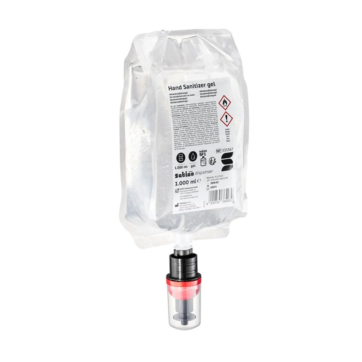Afbeelding van Satino SF1 Desinfectie Gel 6x1000 ml