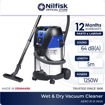 107406607 Nilfisk Industriestofzuiger Aero 31-21 INOX PC
