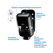 Afbeelding van Tork S5 Mini Zeep & Desinfectie Dispenser Zwart