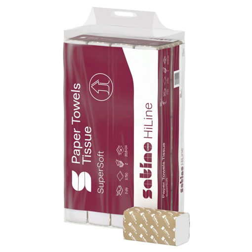 Satino HiLine PT2 Handdoek Z-Vouw 2lgs 25x150 stuks