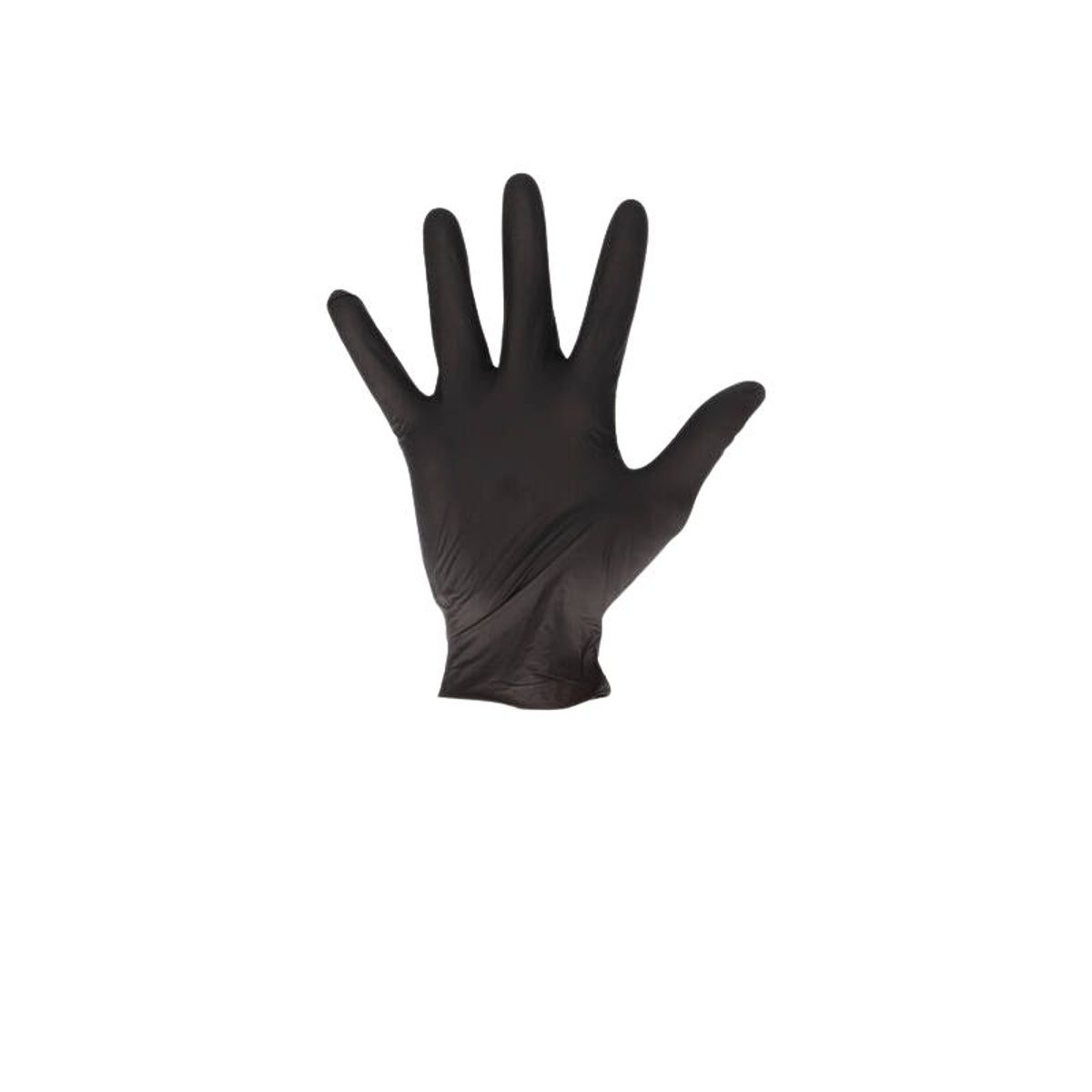 Afbeelding van CMT Handschoen Nitril Soft Ongepoederd maat L Zwart 100 st.