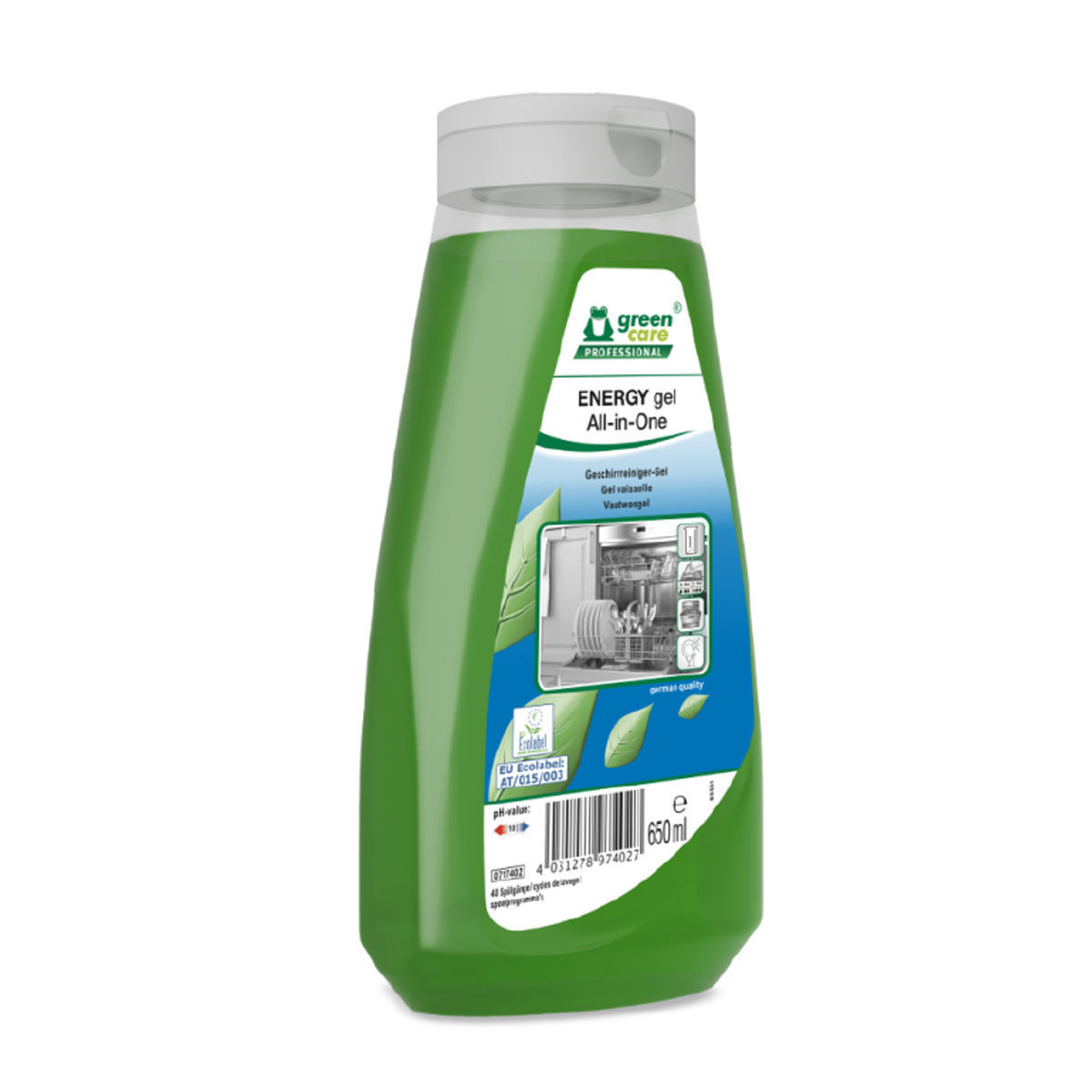 Green Care Professional Energy Gel All-in-One 8 x 650 ml vaatwasgel