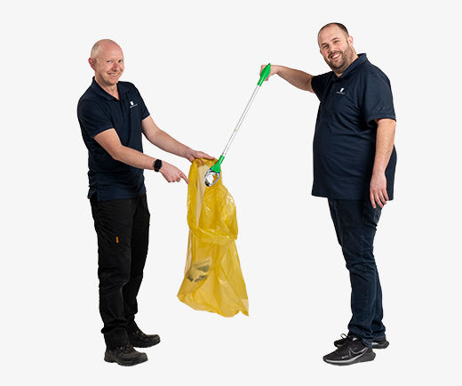 Professioneel afvalgereedschap van Unger