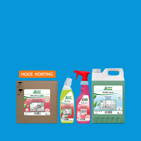 Duurzame professionele reinigingsmiddelen Green Care Professional
